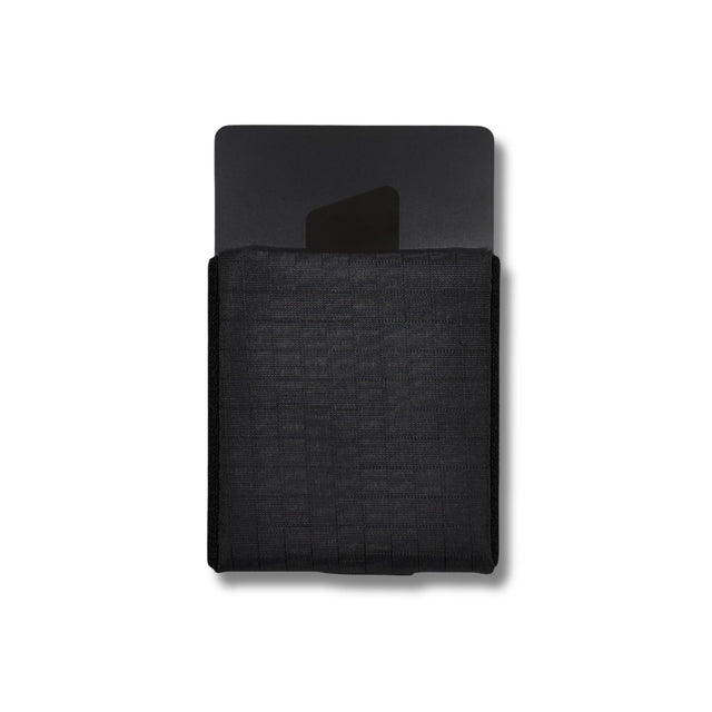 Portemonnaie ULTRALIGHT in der Farbe Schwarz | Vorderansicht - feuil wallets | accessories