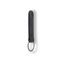 Thumbnail for Schlüsselanhänger mit Schlüsseln Seitenansicht in der Farbe Schwarz. Der Key organizer swiss made- feuil wallets | accessories